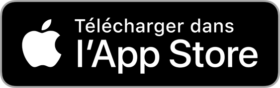 Badge Télécharger Appli dans App Store